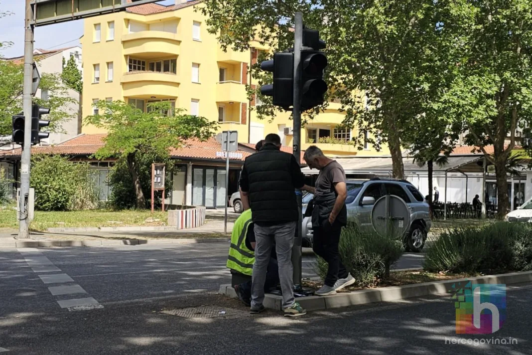 Mostar: Napokon krenuli radovi na semaforima kod Spajalice