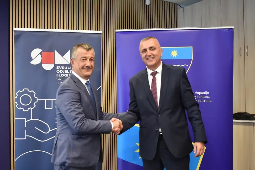Potpisan Sporazum o suradnji Ministarstva prometa i veza HNŽ-a i Sveučilišnoga odjela prometa i logistike SUM-a
