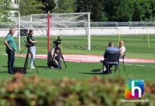 (FOTO) HŠK Zrinjski: Igor Štimac u centru pozornosti medija