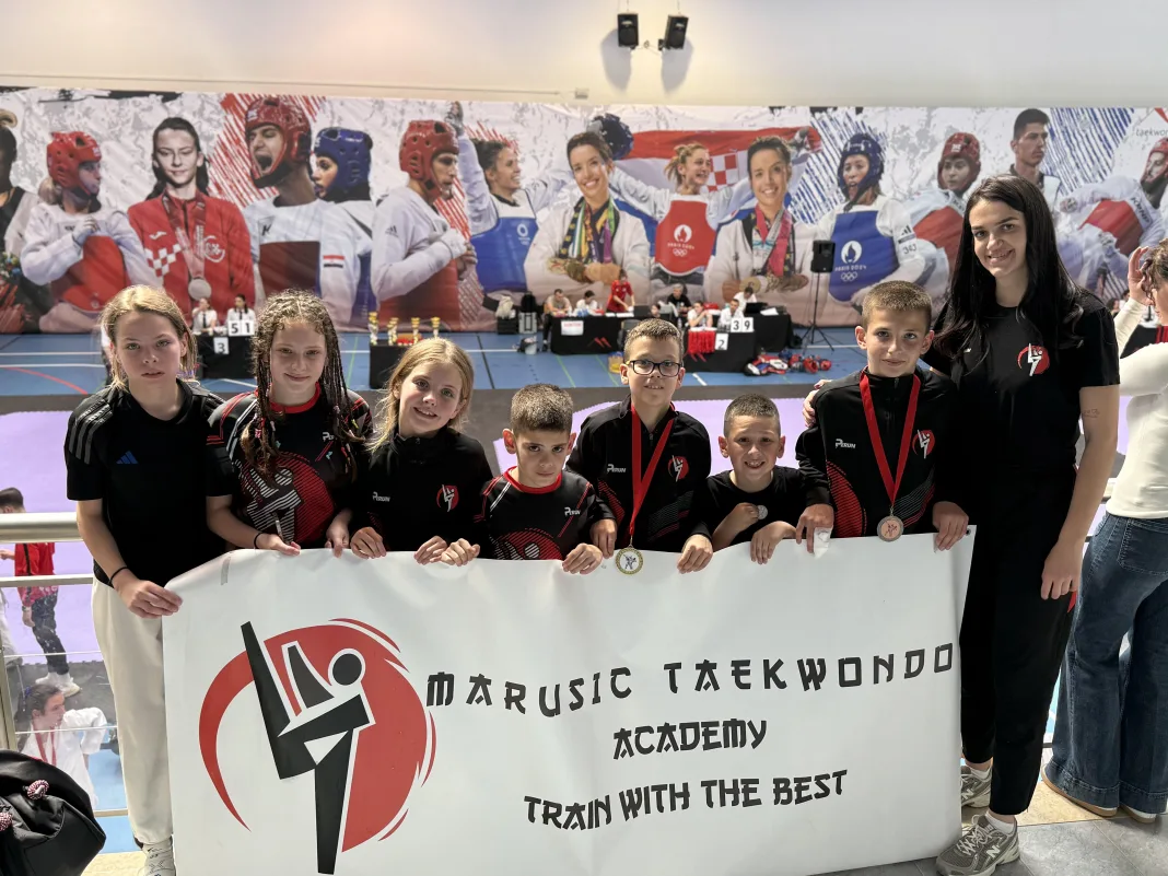 Četri medalje za Marušić taekwondo akademiju: Pavel Marić do zlata
