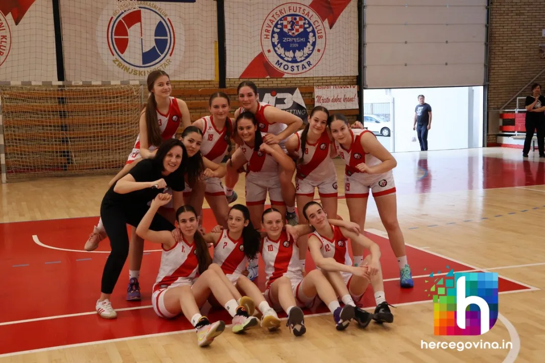 (FOTO) ŽKK Zrinjski 2010: Plemkinje svladale Leotar i plasirale se u veliko finale državnog prvenstva BiH