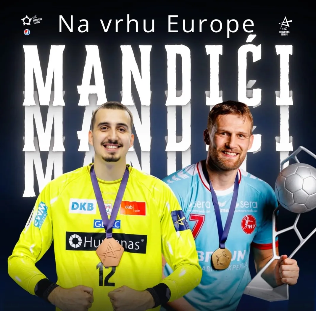 David i Matej na vrhu Europe. Čestitamo Mandići!