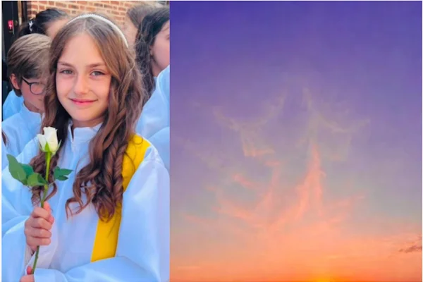 Fotografija malene Mie i neba iznad Ljubuškog probudila snažne emocije u obitelji