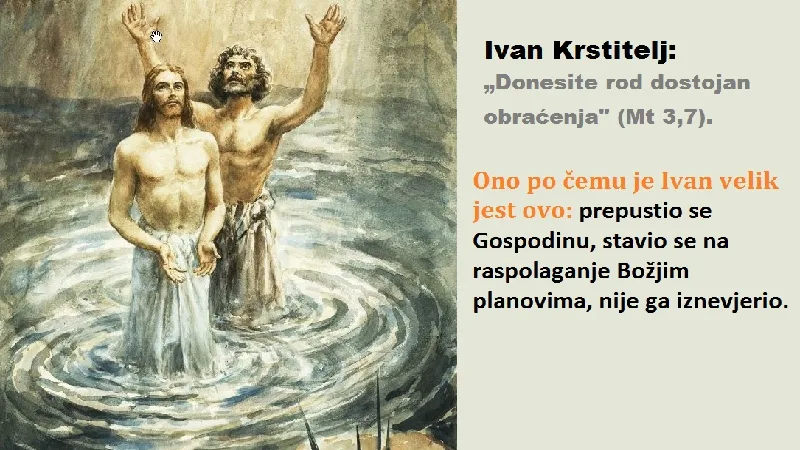 Danas slavimo blagdan rođenja Ivana Krstitelja