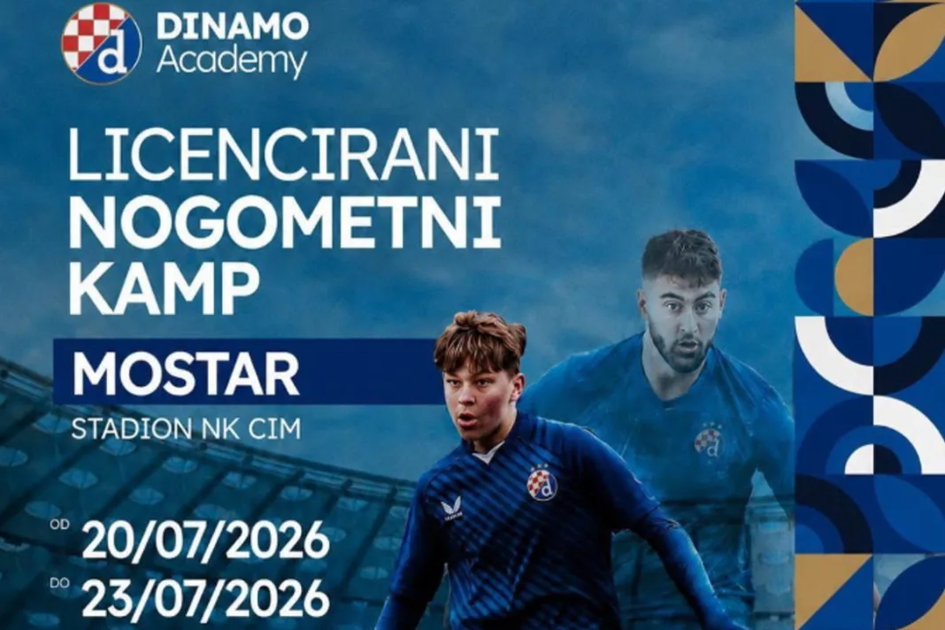 Krenule prijave za ‘Ljetni Dinamo nogometni kamp’ u Hercegovini