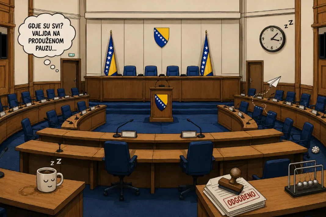 Sjednica prekinuta, a uposlenici državnih institucija po tko zna koji put zakinuti u svojim pravima
