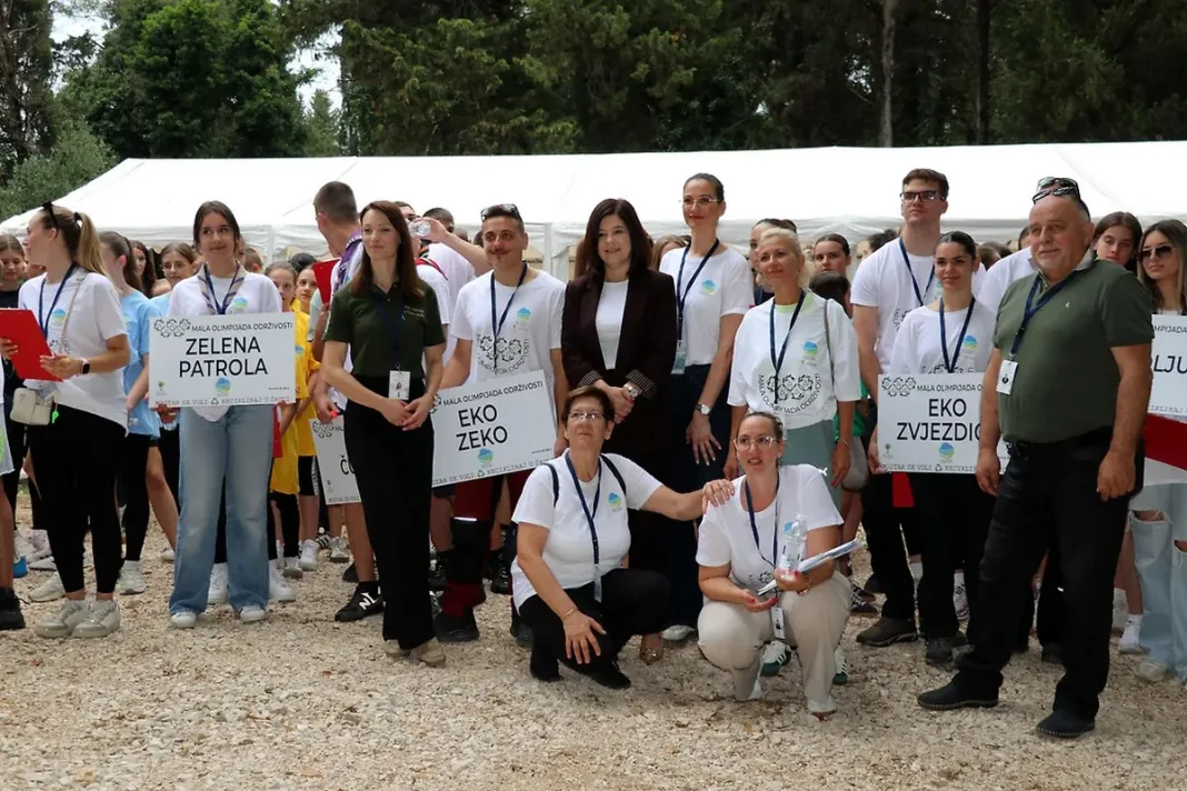 Marija Buhač otvorila prvu Malu olimpijadu u sklopu projekta ”Mostar se voli – recikliraj u školi
