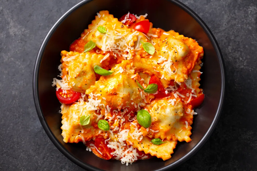 Ravioli punjeni bijelom ribom i kozicama