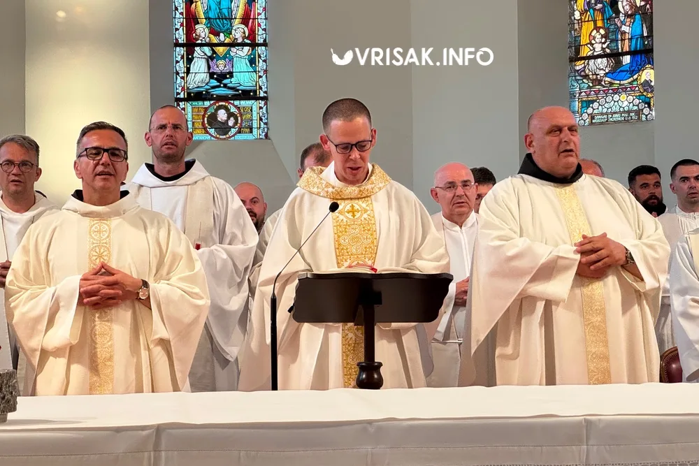 Fra David Slišković proslavio mladu misu u Širokom Brijegu