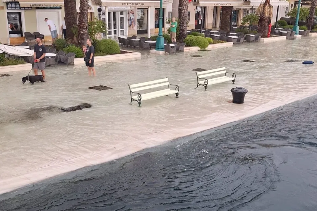 (VIDEO) Meteotsunami pogodio dio Jadrana