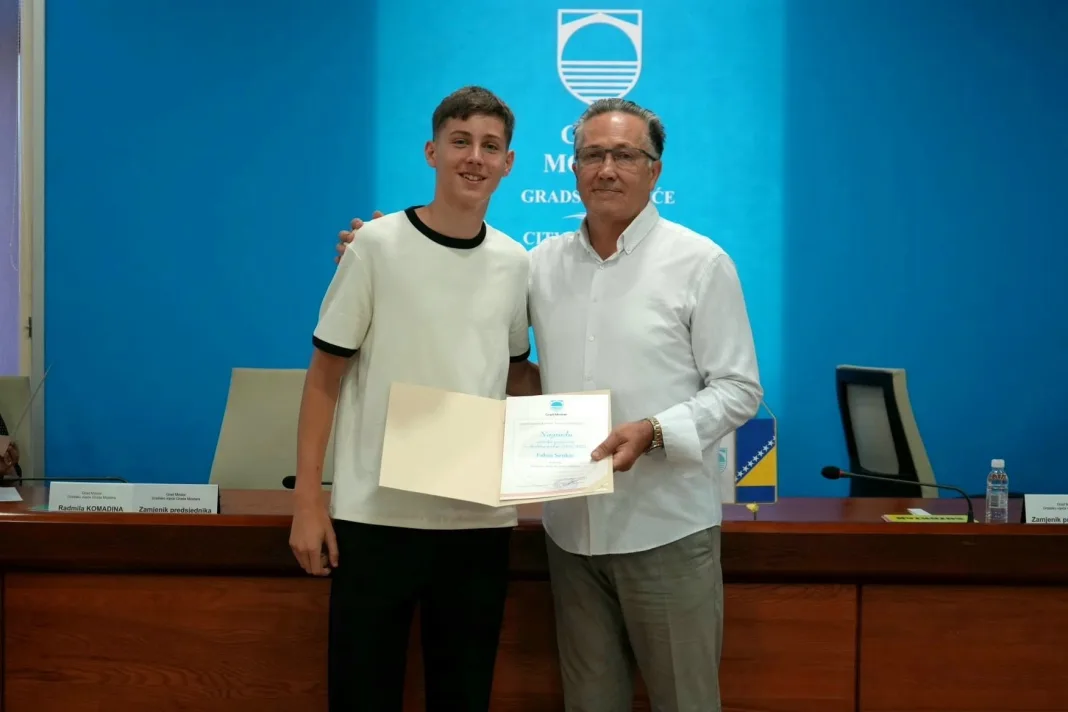 Osnovna škola Kruševo: Fabio Senkić  učenik generacije