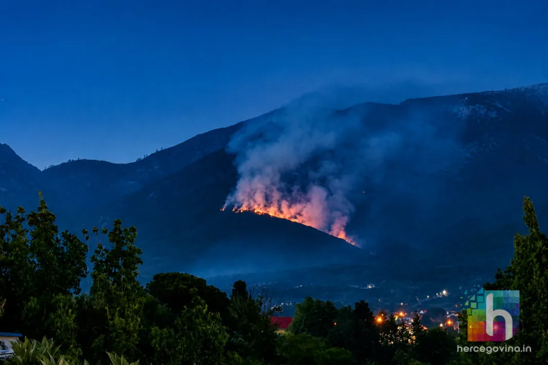 Požar na Velikom Rujištu
