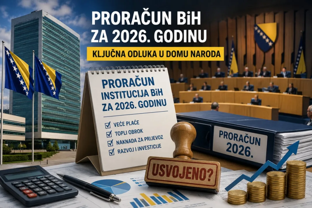 Hoće li BiH napokon dobiti Proračun za 2026.? Tisuće zaposlenih čekaju veće plaće i isplatu zaostalih razlika
