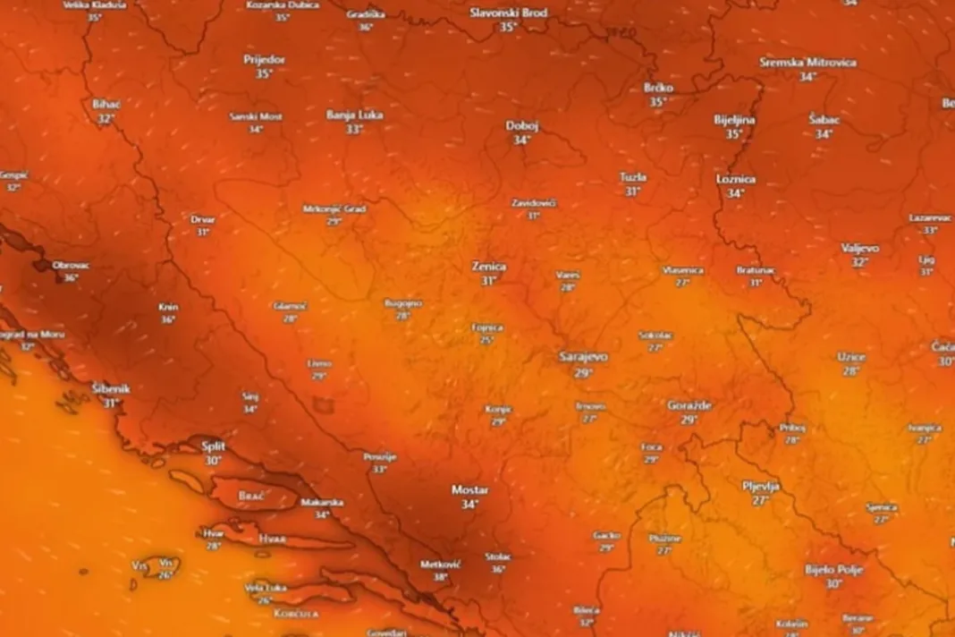 Uskoro dostižemo točku usijanja: Vikend donosi nepodnošljive vrućine i opasno visoke temperature