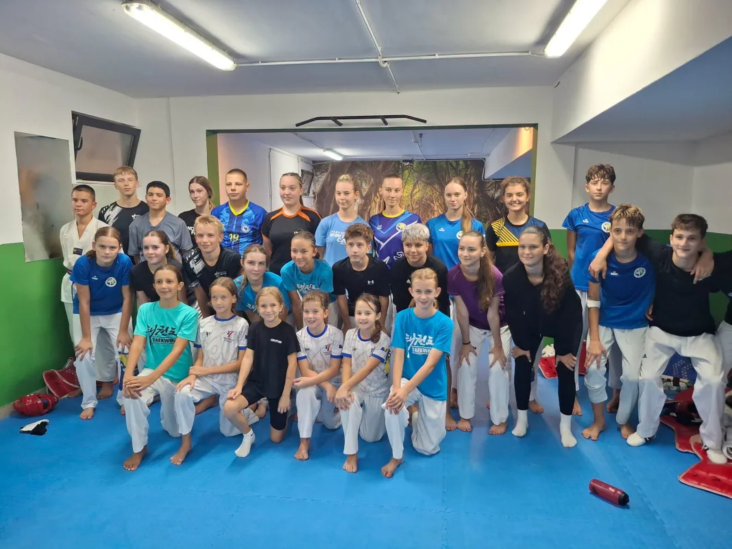 (FOTO) Taekwondo klub Cro Star se priprema za Kup BiH