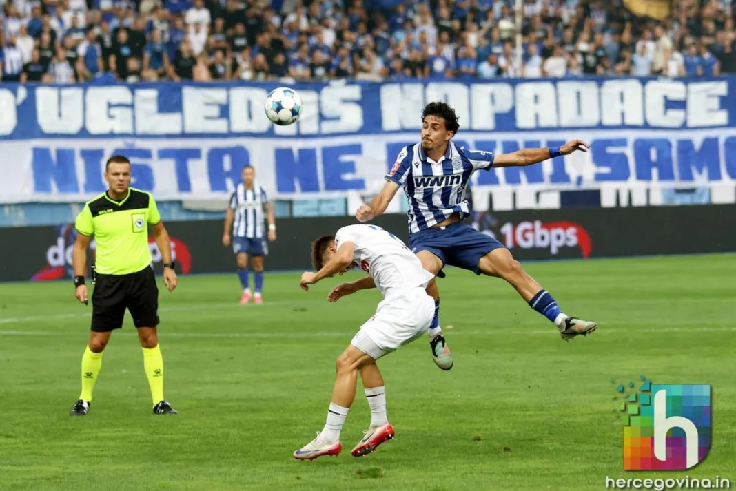 (FOTO) Željezničar i Široki Brijeg odigrali bez pobjednika 1:1