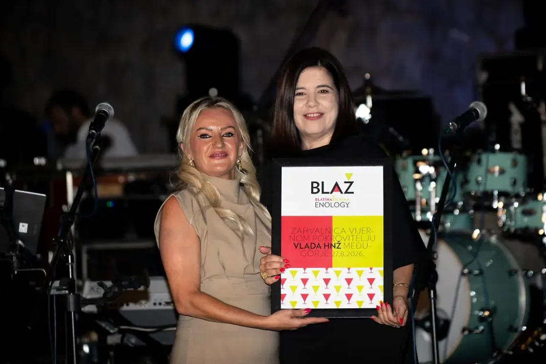 Marija Buhač na tradicionalnim manifestacijama Diplomatske berbe grožđa i Blaž enology