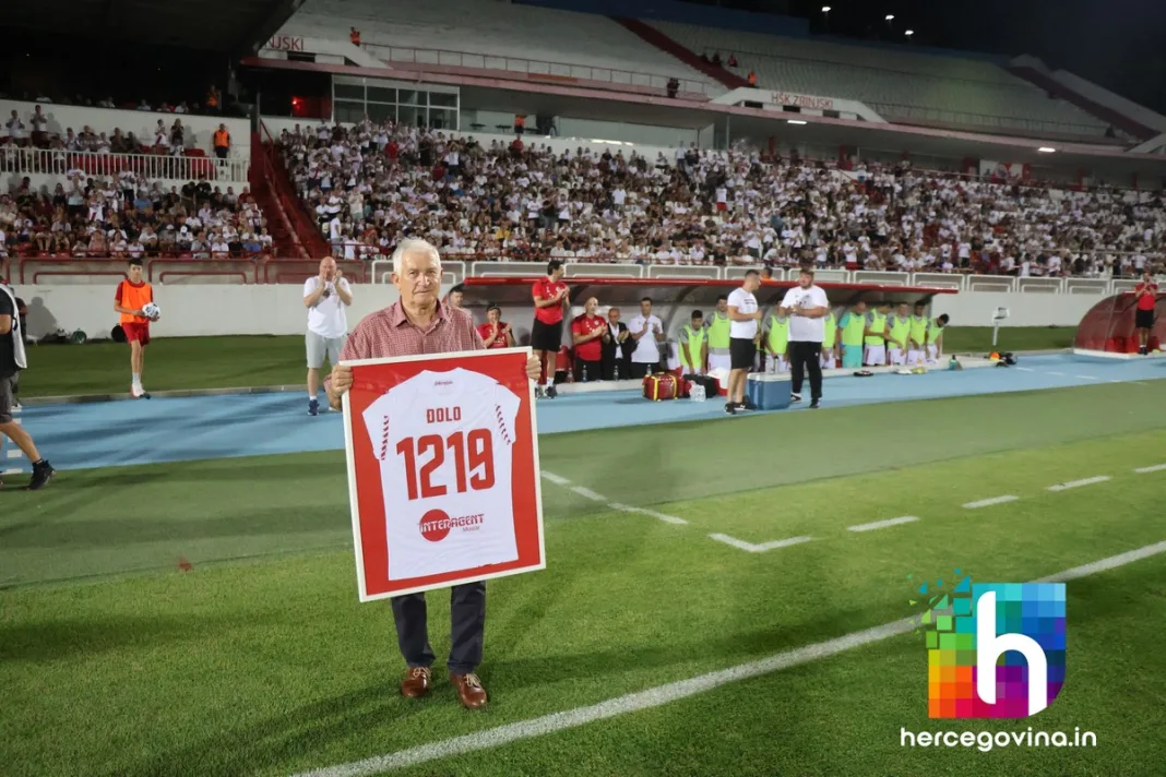 (FOTO) HŠK Zrinjski ispratio u mirovinu legendu kluba Branislava Đolu