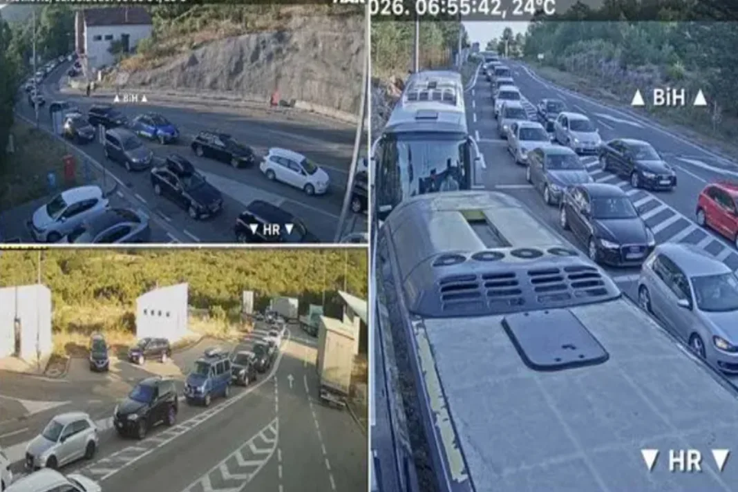 Naoružajte se strpljenjem: Kilometarske kolone na graničnim prijelazima prema Hrvatskoj i Crnoj Gori