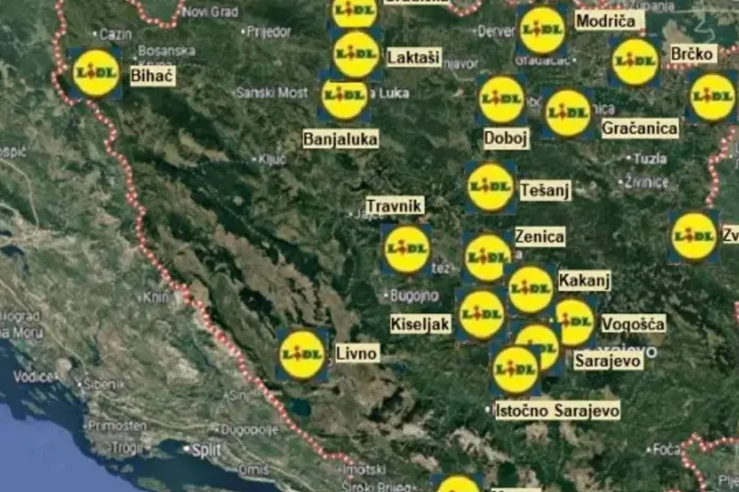 Lidl kreće s radom: Zašto ovaj trgovački lanac još uvijek zaobilazi jedan od najvećih gradova u BiH?