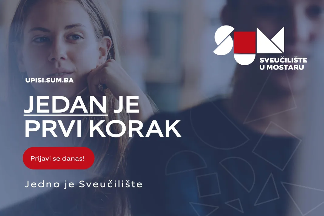 Otvorene prijave za jesenski upisni rok na Sveučilištu u Mostaru