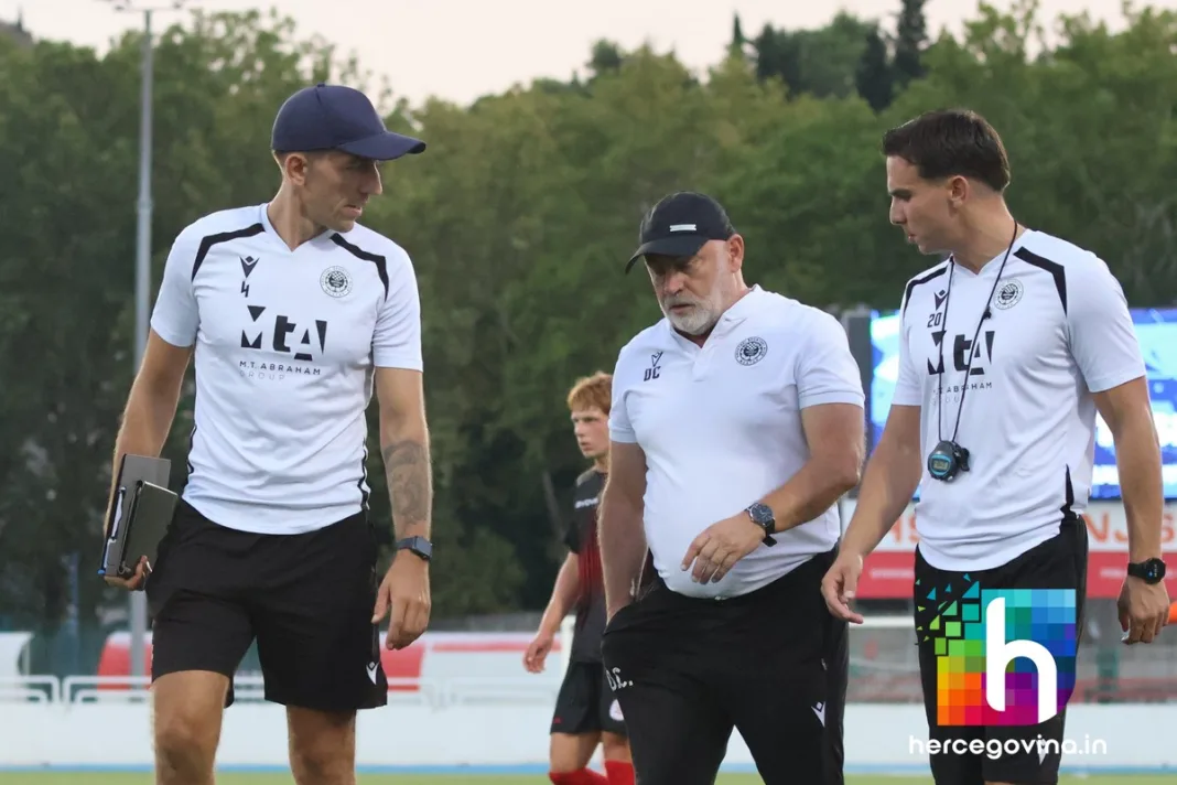 (FOTO) Crtice s utakmice juniorske Lige prvaka HŠK Zrinjski-Lincoln Red Imps