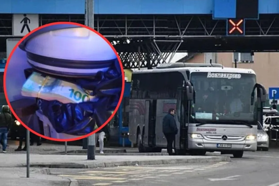 Na Bajakovu u aparatu za kavu pronašli 40.000 eura: Vozač autobusa kažnjen s 12.000 eura