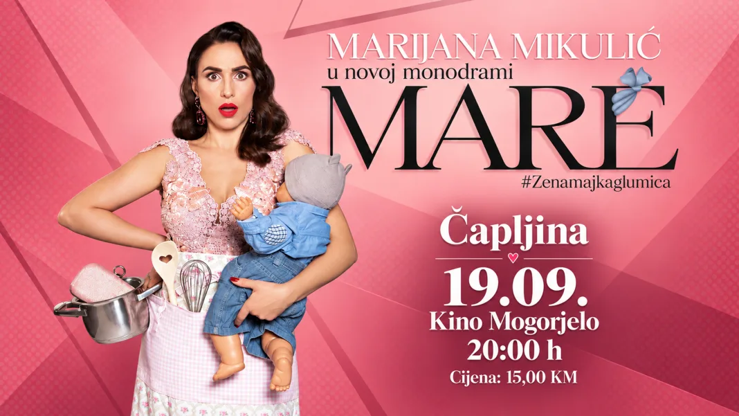 Monodrama MARE stiže u Čapljinu