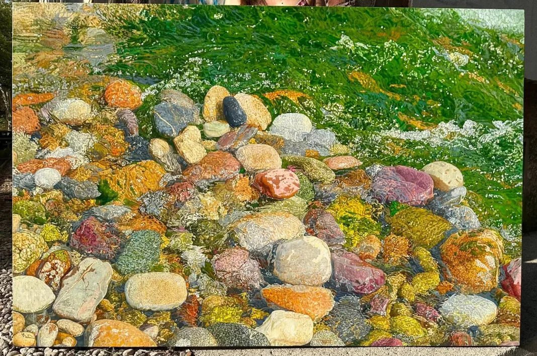 Veličanstveni Marin Topić: Rolling stones in the river Neretva
