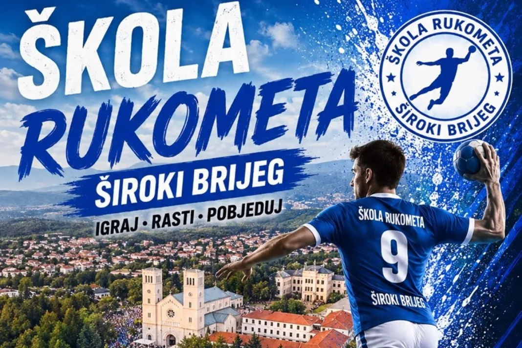 Škola rukometa Široki Brijeg poziva nove dječake: Pridružite se ekipi i napravite prve rukometne korake