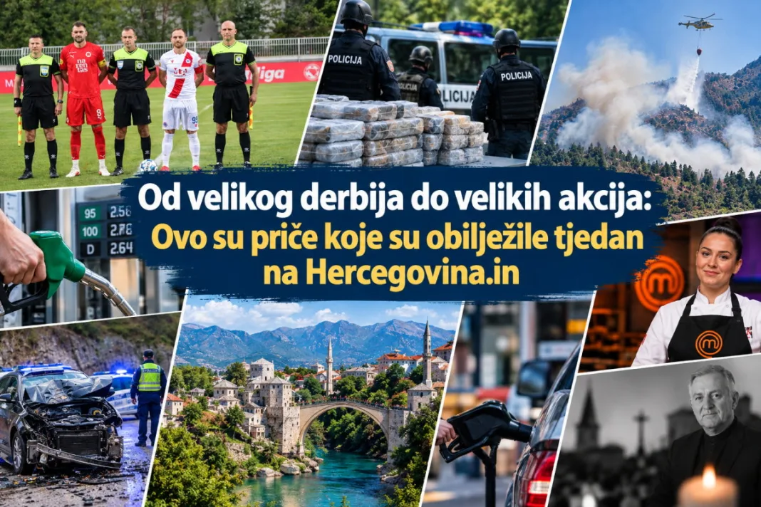 Od velikog derbija do velikih akcija: Ovo su priče koje su obilježile tjedan na Hercegovina.in
