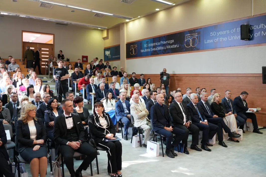 50 obljetnica Pravnog fakulteta Sveučilišta u Mostaru: Važnost uloge u stvaranju pravnog okvira BiH