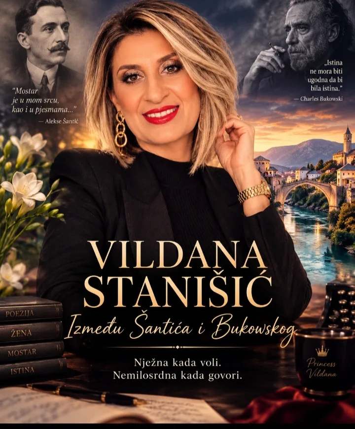 Vildana Stanišić između Šantića i Bukowskog: Žena koja voli kao pjesnikinja, a govori kao da se nikoga ne boji