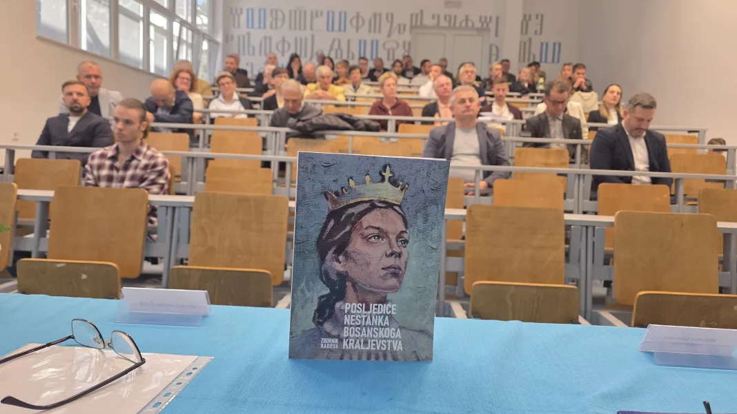 (FOTO) Na Filozofskom fakultetu SUM-a predstavljen zbornik ‘Posljedice nestanka Bosanskoga Kraljevstva’