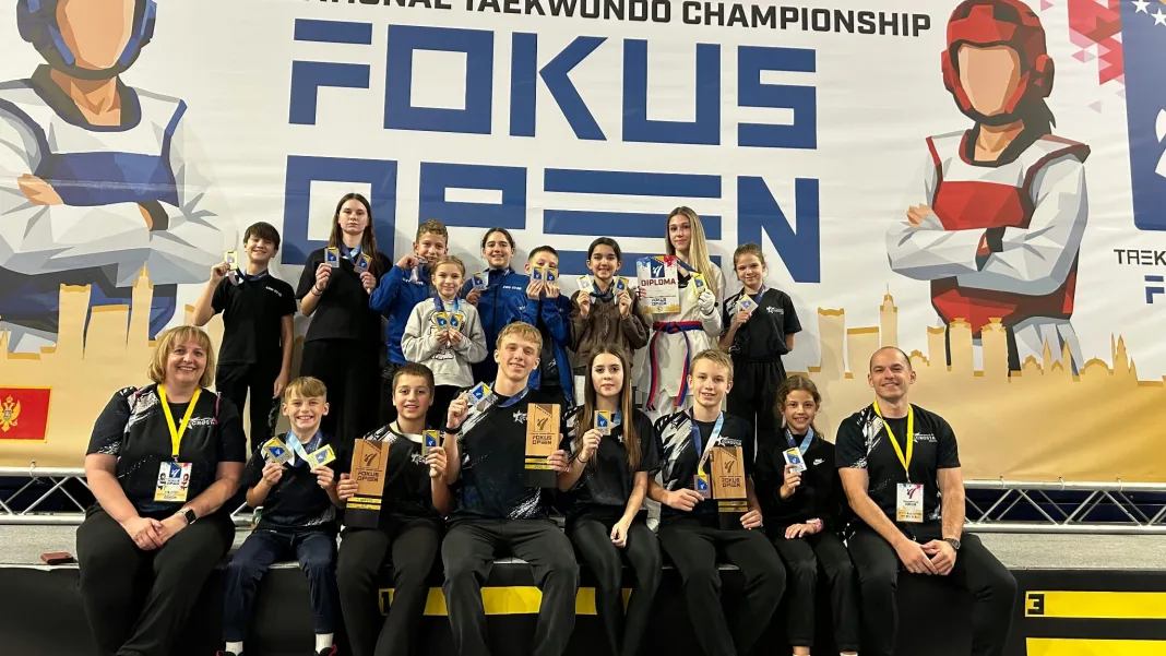 (FOTO)Cro Star Mostar pomeo konkurenciju na Fokus Openu: 20 medalja i čak 9 pehara