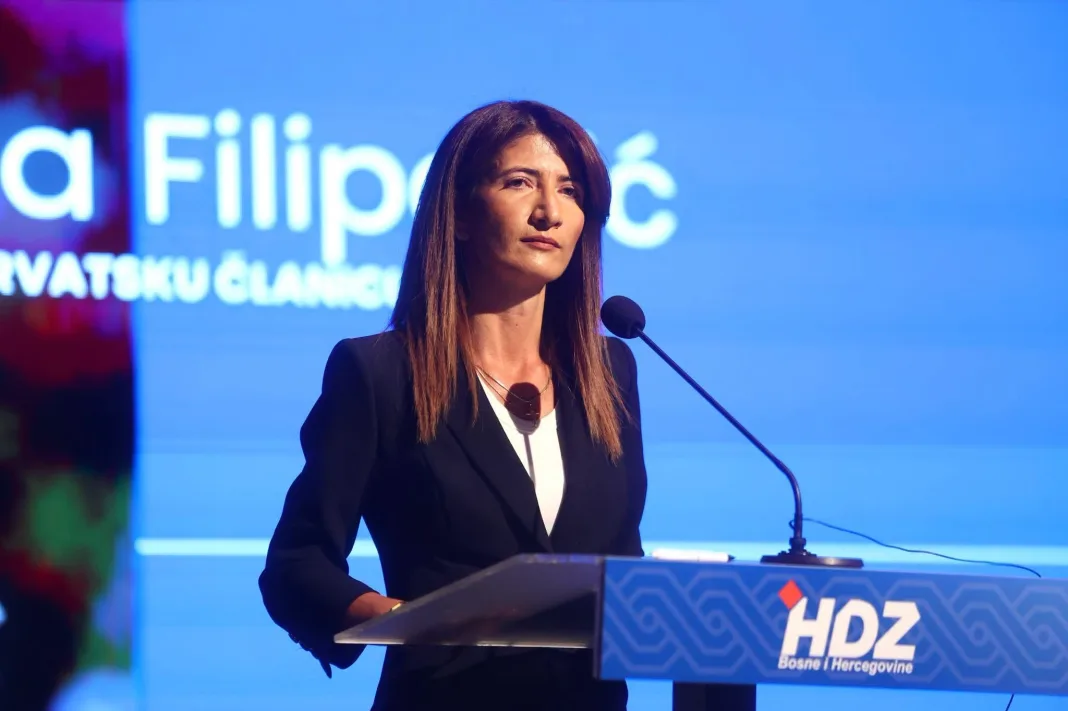 Filipović najavila obnovu komunikacije Predsjedništva BiH i vodstva Hrvatske