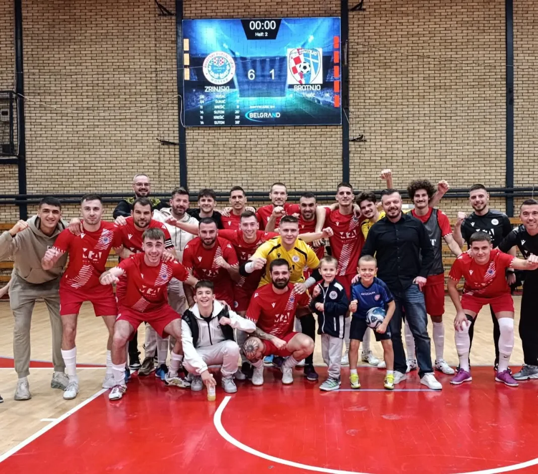 HFC Zrinjski uvjerljivo svladao MNK Brotnjo 6:1