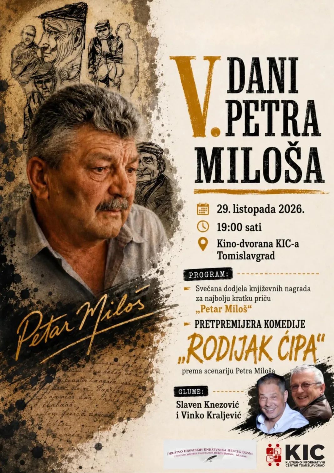 Peti Dani Petra Miloša – najava
