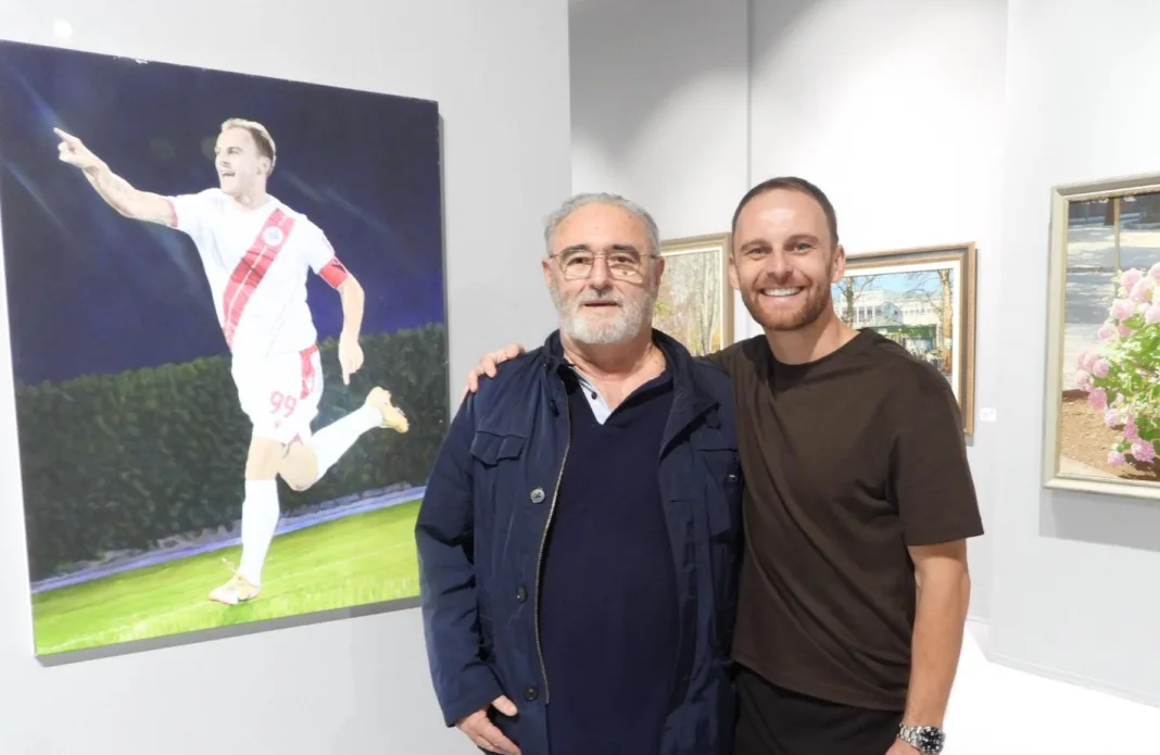 (FOTO) Spoj veličina na izložbi Marina Topića: Nemanja Bilbija za sva vremena