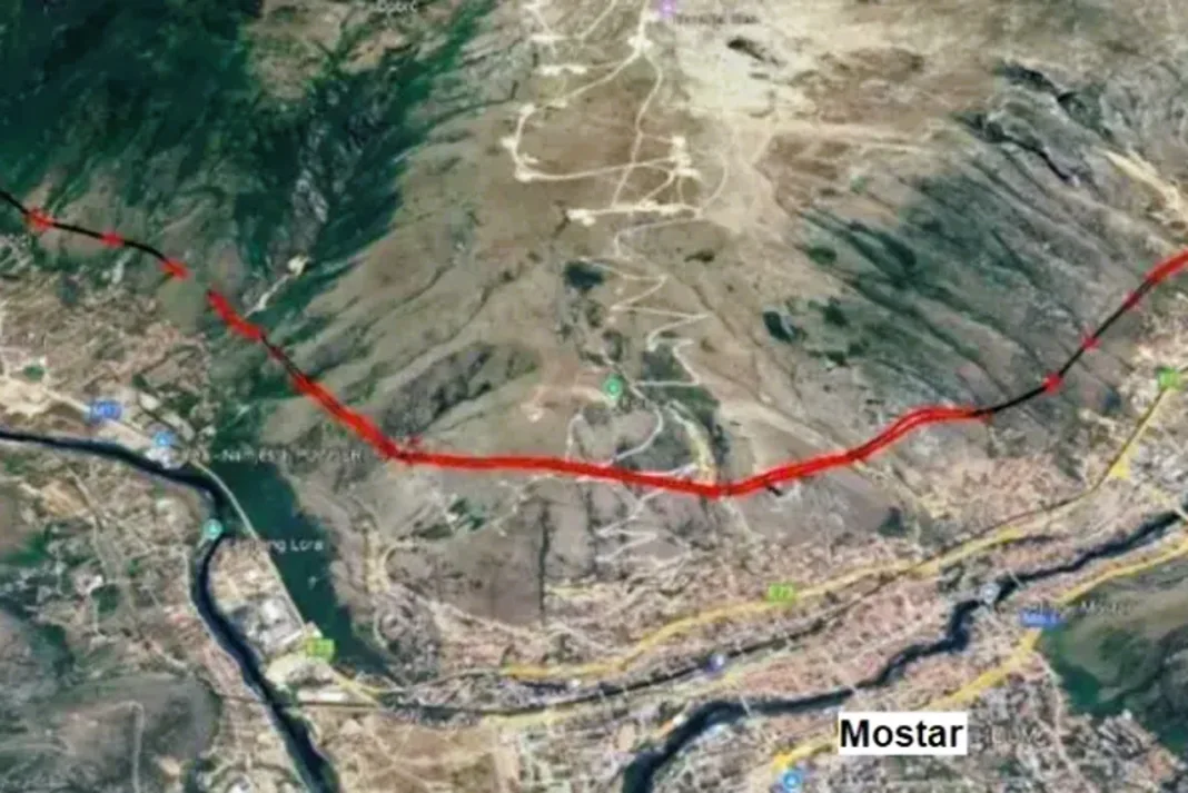 Značajna izmjena projekta: Trasa autoceste Mostar sjever – Mostar jug