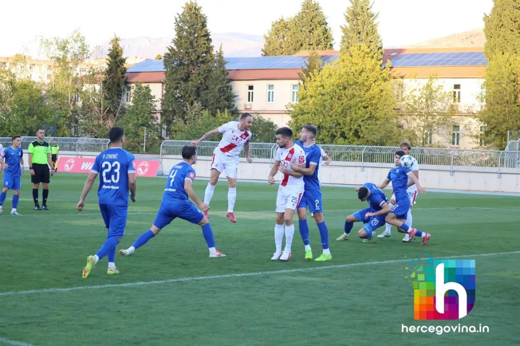 (FOTO) Pogledajte kako je bilo na utakmici HŠK Zrinjski-NK Jadran Luka Ploče