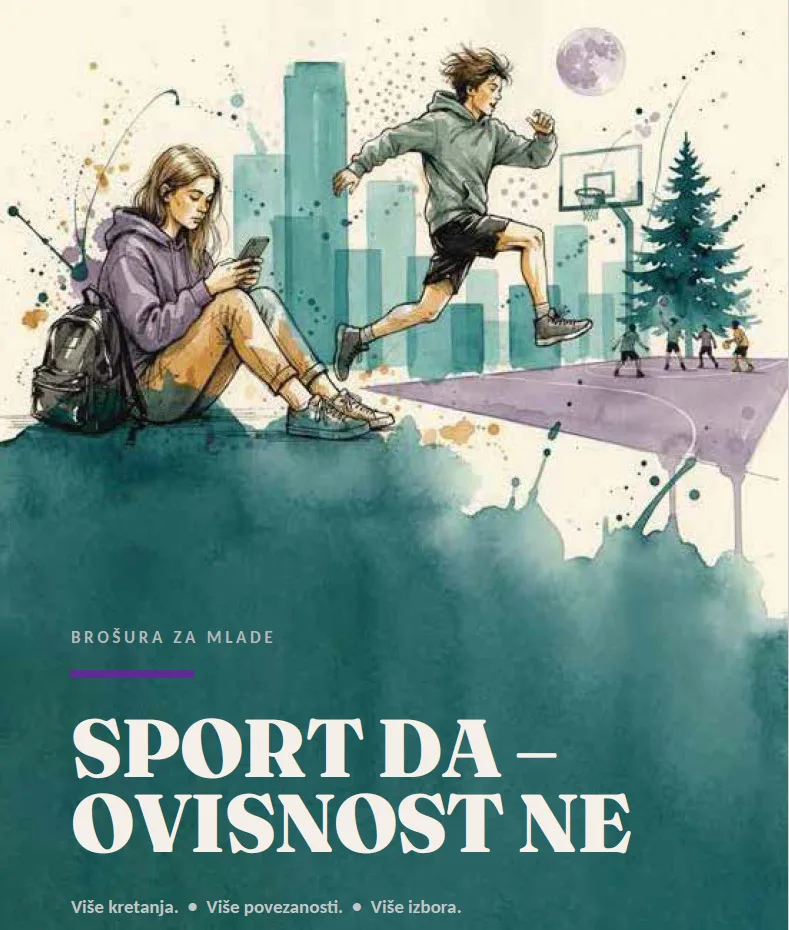Iz tiska izašla edukativna brošura „Sport DA – ovisnost NE“