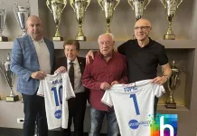 (FOTO) HŠK Zrinjski: Upriličen prijam za Antona Kikaša hrvatskog domoljuba i počasnog predsjednika Plemića