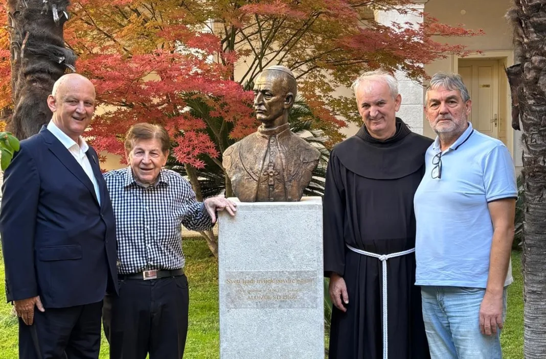 (FOTO) Anton Kikaš i Ljubo Ćesić Rojs u Mostaru