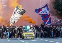 HNS objavio je priopćenje nakon divljanja Torcide