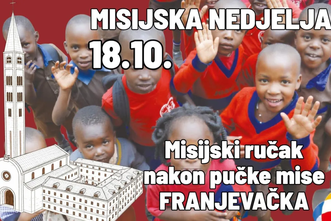 Franjevci iz Mostara pozvali na Misijski ručak: Svoj dar možete dati za misije i školovanje gladne djece