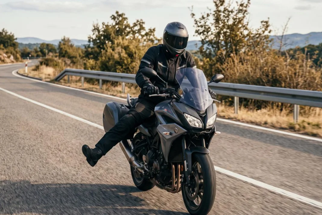 Zašto motociklisti nakon pretjecanja pružaju desnu nogu?