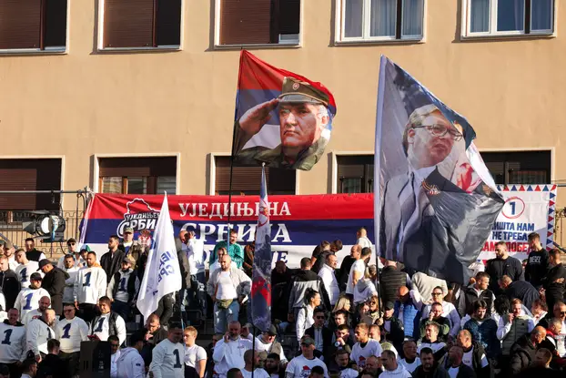 Vučić održao skup u Novom Sadu