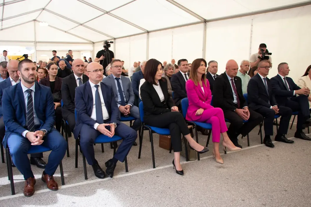 Marija Buhač na otvorenju Hercegovačkih plodova Mediterana u Stocu