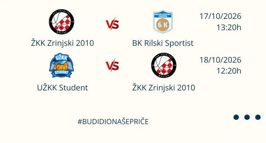 ŽKK Zrinjski 2010: Plemkinje na WABA turniru u Beogradu